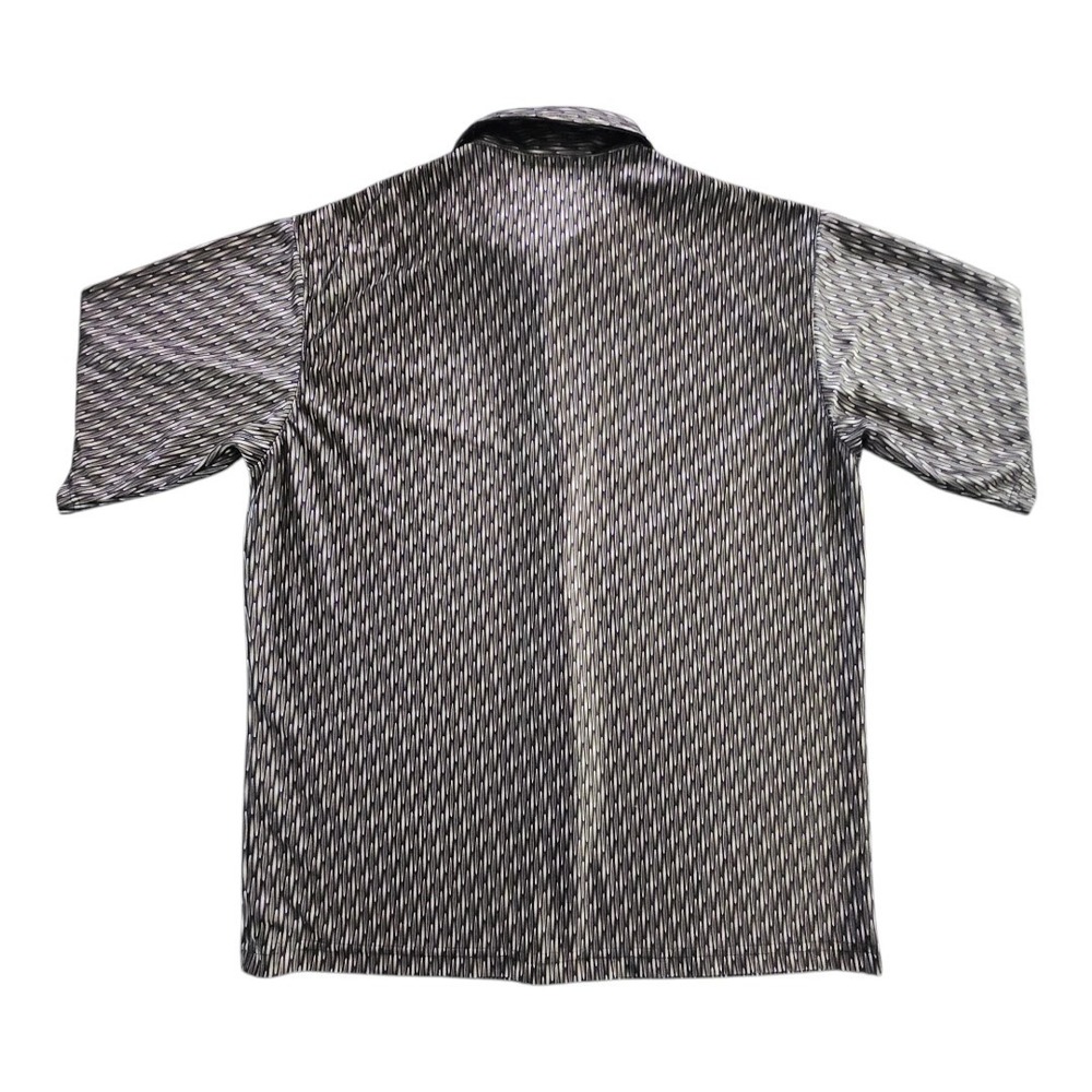 Street Culture Vintage Shirt Men Large Geometric Y2K Raver Cyber Grunge‎ Punk - Picture 2 of 8